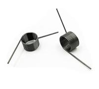 2pcs Wire Diameter 1.4mm V-spring Torsion Spring Hairpin 180 Degree 3 Laps/6 Laps/9 Laps Clip(1.4mm 180°/4.2mm3 laps,18mm)