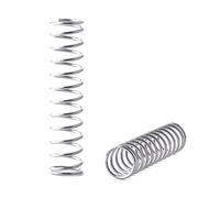 2PCS Wire Diameter 1.5mm Outer 16mm Free Length 60-100mm 304 Stainless Steel Coil Compression Compressed Springs(Length 70mm)