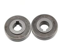2PCS Wire Feeder Wheel Roller 0.8mm 1.0mm 1.2mm Double Size MIG Welder Welding Wire Feeding Machine(1.4-1.4MM)
