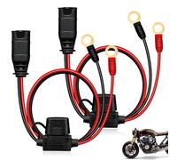 2pcs Wire Harness, Battery Cables Quick Connect with M10 Eyelet Terminal - Connect Wire,Trickle Charger Cables, Leads Accessories Cables for Boost,for NOCO GC008 XConnect