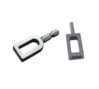 2Pcs Wire Knotting Device 1 / 4Inch Hexagon Handle, C