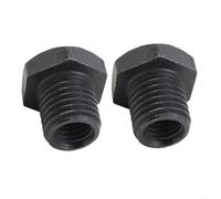 2PCS Wood Lathe Chuck Adapter Screw M18X2.5 to 1-8TPI for Woodworking Lathe Accessories Screw Thread Spindle Adapter