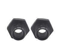 2PCS Wood Lathe Headstock Spindle Chuck Adapter M18X2.5 to 1-8TPI for Metal Tool