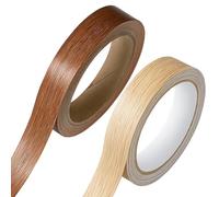 2PCS Wood Trim, Worktop Edging Strip for Furniture Restoration, Laminate Edging Strip for Kitchen Cabinet, DIY Woodworking Projects, Easy to Apply and Durable