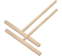 2Pcs Wooden Crepe Maker Pancake Batter Spreader Stick Kitchen Cooking Utensils Tools for Restaurant Canteen Specially Supplies Treatment Crepe Makers,Specialty Appliances