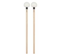 2Pcs Wooden Felt Drum Hammers for Percussion Instruments Black | Wood and Felt Construction, Gentle Uniform Striking Sound, Wear Resistant Design, Practical Long Lifespan