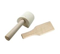 2Pcs Wooden Flat, Groove Wood Board Pottery Tool, for Clay Pottery Studio DIY Craft Project Modeling