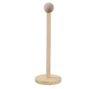 2PCS Wooden Hair Rope Storage Holder Multi-purpose Jewelry Bracelet Organizer Display Rack Desktop Tie Elastic Bands Shelf for Hair Tie(Grey)