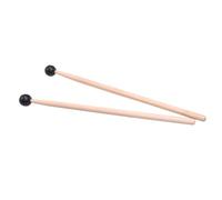 2Pcs Wooden Mallet Beater Sticks with Rubber Ball Head for Glockenspiel, Xylophone, Tuning Fork, Percussion Instruments, Easy Grip and Portable Design