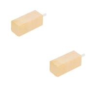 2pcs Wooden Protein Skimmer for Fish Tank and Marine Tank Air Diffuser | Natural Wood, Beige Finish, High Efficiency Protein Separation, Easy Cleaning, Offices and Commercial Spaces