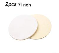 2pcs Wool Felt Polishing Pad Wheel Buffing Discs for for Glass Stainless Steel Automotive Furniture Wood Marble Precision Instruments 75mm-175mm(7inch)
