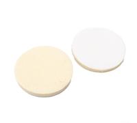 2pcs Wool Felt Polishing Pads and Buffing Wheels for Glass Stainless Steel, Soft Elastic Polisher Car Detailing Tool for Furniture Wood Marble,(3inch)