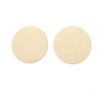 2pcs Wool Felt Polishing Pads for Buffers & Polishers - 75-175mm Diameter (3-7 inch), 12mm Thick, Compatible with Glass, Stainless Steel, Automotive, Wood,(3inch)