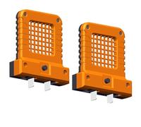 2Pcs Work Light Power Tool, High Brightness Floodlight, Waterproof LED Working Lamp with Bright 21V Illumination, Practical LED Work Light for Basement, Workshop, and Garage. - Job Site Spotlights