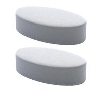 2Pcs Wrist Elbow for Desk Wrist Support, Comfortable Memory Foam Portable Compact Padded Armrest Cushion for Gaming, Light Gray