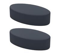 2Pcs Wrist Elbow for Desk Wrist Support, Comfortable Memory Foam Portable Compact Padded Armrest Cushion for Gaming, Dark Gray