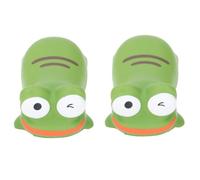 2Pcs Wrist Rest, Cute Wrist Rest Support for Mouse Keyboard Computer Elbow Pad Arm Rest Ergonomic Pu Animal Mouse Pad Pillow Rest Cushion Mat for Office (Frog)