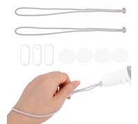 2pcs Wrist Straps Replacement for Oculus Quest3, Adjustable Controllers Lanyards with Scratch-Resistant Lens Cover Protector Easy to Attach VR Accessories for Oculus 3