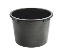 2pcs X 90L Round Mixing Tub, PVC Mixing Tub - Multi-Purpose Container for Cement, Mortar, Plaster, Storage, Gardening, and DIY - Durable & Easy to Clean with Ergonomic Grip Edges