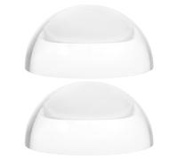 2pcs X Acrylic Dome Magnifier Half Ball Desktop Paperweight