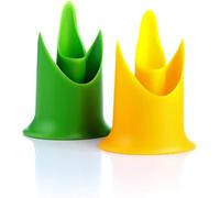 2Pcs Yellow and Green Multifunctional Pepper Corer - Pepper Cutter Jalapeno Corer Seed Remover Kitchen Utensil for Coring Tomato Fruit Vegetable, Fruit Peelers and Slicers，Fruit Corers