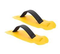 2pcs Yellow Boat Grab Handle for Kayaks, Canoes and Paddle Boards | Webbing Neoprene Waterproof Fabric, Anti-slip Padded Design, Secure Grip When Wet, Marine Exposure