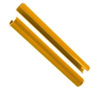 2PCS Yellow Grille Insert Trims for BMW V Brace Compatible Front Grille Stripes Cover for 1/2/3/4/5/6/7 Series (F20/F21/F40, F22/F23/F44, F30/F31/F34, F32/F33/F36, G30/F07/F10, G32/F06/F12, G11/G12)