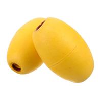 2pcs Yellow Pvc Foam Buoy Float for Fishing Nets and Fish Cages