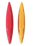 2PCS Yellow & Red Magnetic Stud Finder, ABS + Magnet Wall Scanner for Screw Detection, Bat Detector (5.5x1x0.4 Inches, No Batteries Required for Drywall/Wood)