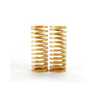 2PCS Yellow Spiral Stamping Compression Spring OD8-60mm ID4-20mm L50-70mm For Rear Trunk Tailgate Strut Support Lift Bar(60mm,OD20mm(ID10mm))