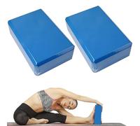 2Pcs Yoga Blocks, Lightweight High Density Eva Foam Blocks, Anti Slip Yoga Bricks For Pilates Exercise Meditation Home Workouts, Providing Stability, Support, Improving Strength, Balance, Flexibility