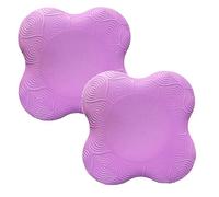 2PCS Yoga Knee Pad Cushion Extra Thick for Knees Elbows Wrist Hands Head Foam Yoga Pilates Work Out Kneeling pad (C, 20x20cm)