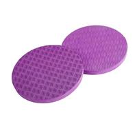 2Pcs Yoga Knee Pads Anti Slip Foam Support Cushions Balance Pad Kneeling Pad for Knees, Hands, Wrists and Elbows physiotherapy/Pilates/endurance/core stability/strength training (purple)