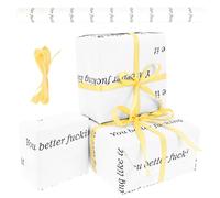 2Pcs You Better Like It Funny Christmas Wrapping Paper Rude Wrapping Paper Funny Gift Wraps For Women Men Friends Family Festival Celebration Party Gathering Event (2pcs)