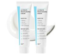 2PCS Youthful Formula Ultimate Moisturizing Cream, Centella Moisturizer For Dry Skin, Collagen Face Cream With Hyaluronic Acid For Firming & Hydrating, Dark Spots, All Skin Types