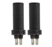 2pcs ZF5HP24 ZF5HP30 ZF4HP22 Transmission Input Output Speed Sensor Set, Replacement for 99193, High Accuracy ABS Black Speed Sensor, Compatible with ZF4HP22 ZF4HP24 ZF5HP24