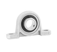 2Pcs Zinc Alloy Ball Bearing Housing Pillow Block Shaft Support KP08 KP000 KP001 KP002 KP003 Bearing pedestal Seat IDGTTLDF(Kp003)