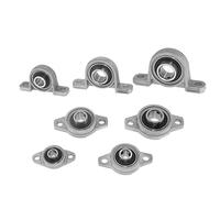 2pcs Zinc Alloy Diameter 8mm to 30mm Bore Ball Bearing Pillow Block Mounted Support Kfl08 Kfl000 Kfl001 Kp08 Kp000 (Size : Kp002 15mm)(KFL003 17mm)