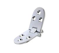 2pcs Zinc Alloy Flap Hinge with Thickened Folding for 180-degree Tabletop Cabinet Hardware Hidden Door(G-2pcs)