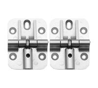 2pcs Zinc Alloy Folding Table Hinge 180 Degree Locking Adjustable
