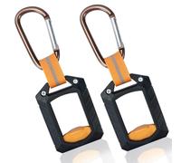 2pcs Zip Tie Holder,Zip Tie Organizer for Zipties Arrangement, cable tie holder,Zip Tie Mount for Multi-Purpose Indoor and Outdoor Use（Black