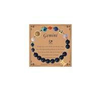 2Pcs Zodiac Tie Bracelets Manifestation Zodiac Signs Spirit 12 Constellations Handmade Beads Multilayer Fabric Adjustable Leather Bracelet Jewelry Accessories Gift For, Adjustable, Alloy, Alloy