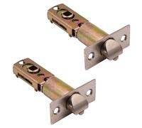 2Pcs ZONADAH Adjustable Deadlatch Lock Tongue Lock Core Keyless Entry Door Lock Replacement Latch Security Door Latch Smart Door Locks Accessories 60 or 70mm