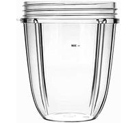 2Pcs18oz Replacement Cups Compatible with Nutribullet Blender 600W and Pro 900W Series,Blender Mixer Replacement Parts Fits for NutriBullet 1000 Watt Prime/NutriBullet Pro+ 1200 Watt (18OZ-1Pack)