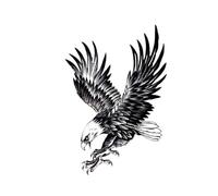 2pcsChinese Dragon Watercolor Tattoo Sticker Waterproof Men Women Art Flower Arm Lasting Temporary Tattoo Sticker(05)