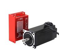 2Phase Nema34 12N.m Closed Loop Stepper Motor Driver Kits Shaft Dia.14mm 6A ESD2608H+YK286EC156A1 with Cable