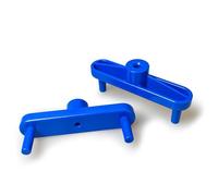 2Piece ABS Center Finding Gauges Center Finder for Woodworkers Perfect for Dowel Joints and Panel Marking Operations ABS Woodworking Locator