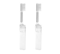 2piece Foldable Soft Bristle Tooth Brush Toothbrush Remove Coffee for Children Adults Girl Travel Electric Rotating Toothbrushes for Adults Electric Rotating Toothbrush Electric Electric