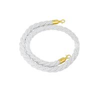 2Piece Safety Control Rope for Reliable Management & Security Effective Guide System for People (White)