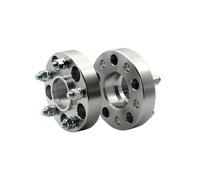 2Pieces 15/20/25/30/40mm PCD 5x114.3 CB 64.1mm Wheel Spacers Adapter 5 Lugs Compatible For Honda Universal Series Car M12XP1.5(2PCS 25mm Silver)